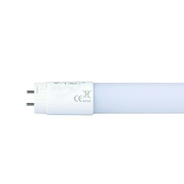 V-TAC VT-1607 Led neon tube 60cm light 4000K 160lm/W natural white nanoplastic 7W T8 G13 - sku 216475