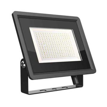 V-TAC VT-49204 200W Led floodlight SMD 88LM/W 110° cold white 6500K slim black body IP65 - SKU 6734