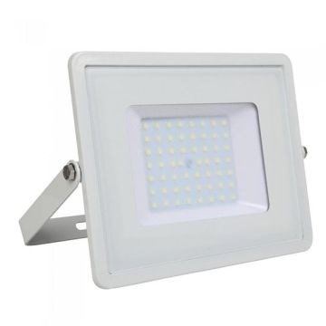 V-TAC PRO VT-56 50W Led Floodlight white slim Chip Samsung smd high lumens day white 4000K - SKU 762