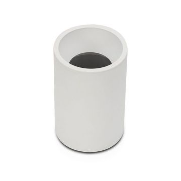 V-TAC VT-802 GU10 Round Aluminum LED Spotlight Base Surface Mount White sku 8944