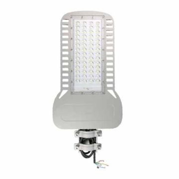 V-TAC PRO VT-154ST Armature LED street lamp 150W chip Samsung SMD 135LM/W natural white 4000K slim aluminum gray IP65 - sku 21962