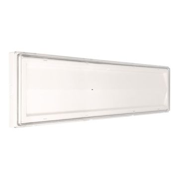 Beghelli BEG8584 18W Emergency lamp Ticinque LED SE 8h autonomy white body 55CM Waterproof IP42