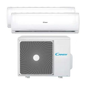 Candy PURA Dualsplit 9000BTU+12000BTU A++A+ Self-Clean air conditioning Smart heat pump integrated WiFi composed of CY-12TAIN-M + CY-9TAIN-M + CY-2T14AOUT