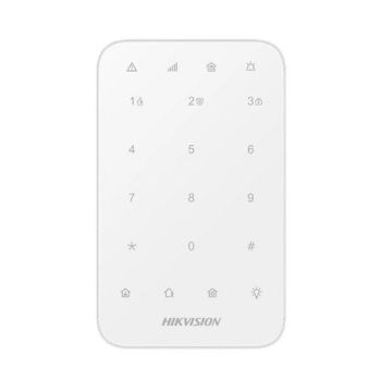 Hikvision AXPRO DS-PK1-E-WE Wireless LED Keypad touch Internal alarm 868MHz Hikvision AXPRO DS-PK1-E-WE Wireless LED Keypad touch Internal alarm 868MHz