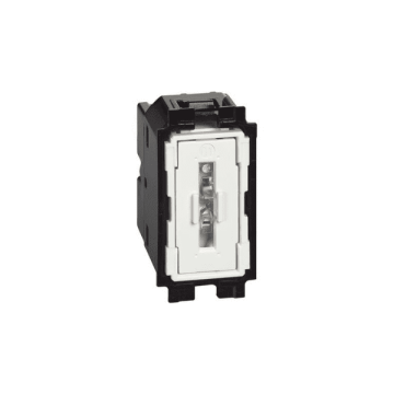Pushbutton BTicino Living Now lightable 10A - 1 module K4005