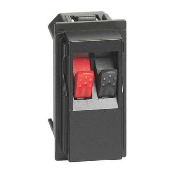 Speaker connector Bticino Living Now home cinema - black KG4294