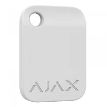 Ajax Tag RFID Contactless White Keychain for Ajax Keypads 38230.90.WH 10 Pieces