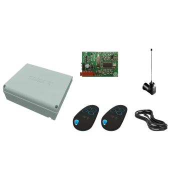 CAME RBE PLUS radio kit access control, CXN BUS, TRA2RA44 radio system 120-230 V AC
