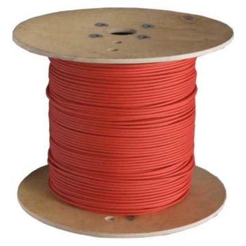 V-TAC Unipolar photovoltaic solar cable reel 6 mm Red color made in Germany 500m hank - 11808