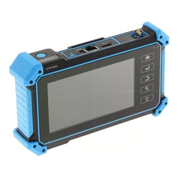 Professional multifunction tester 4K touch screen 5" LCD 5IN1 AHD/HDCVI/TVI/CVBS/IP Test Wifi/PoE/Ping