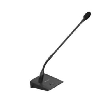 Hikvision DS-QAE0MG0G1 Professional Gooseneck Microphone for PA Systems with Built-in Preamplifier and Phantom Power Support