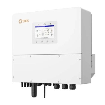 SOLIS S6-EH3P15K-H HYBRID Photovoltaic Inverter 15kW Three-Phase High Voltage CEI 0-21 Color LCD Screen - 10 Years IP66 - 12226