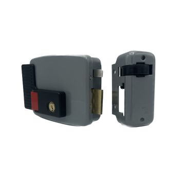 Stainless Steel Electric Lock 12V AC Left Opening for Gates and Pedestrian Gates with Self-Locking System GLEL02LB
