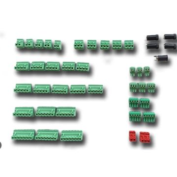 CAME ricambio kit con  MORSETTIERE NEUTRE - CAPPUCCI FUSE 88006-0072