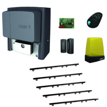 CAME Sliding gate automation kit U2313 ex BX-78 800KG 230V + 5M Nylon Rack