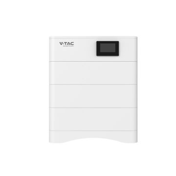 V-TAC Battery Kit 15kWh HIGH VOLTAGE (3*5.12kWh) Stackable Storage Batteries Integrated BMS 153.6V, IP65, CEI 0-21 - 120023