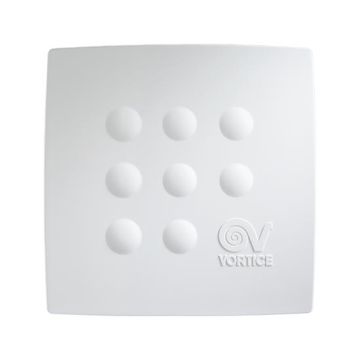 White built-in centrifugal extractor fan for residential use Vortice MICRO 100 I - SKU 12017