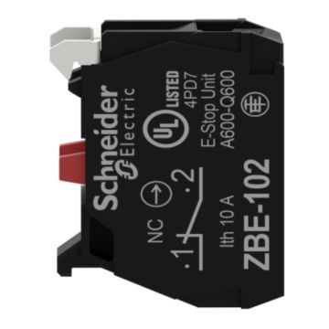 Schneider Contact element - ZBE Ø22 - 1NC - ZBE102